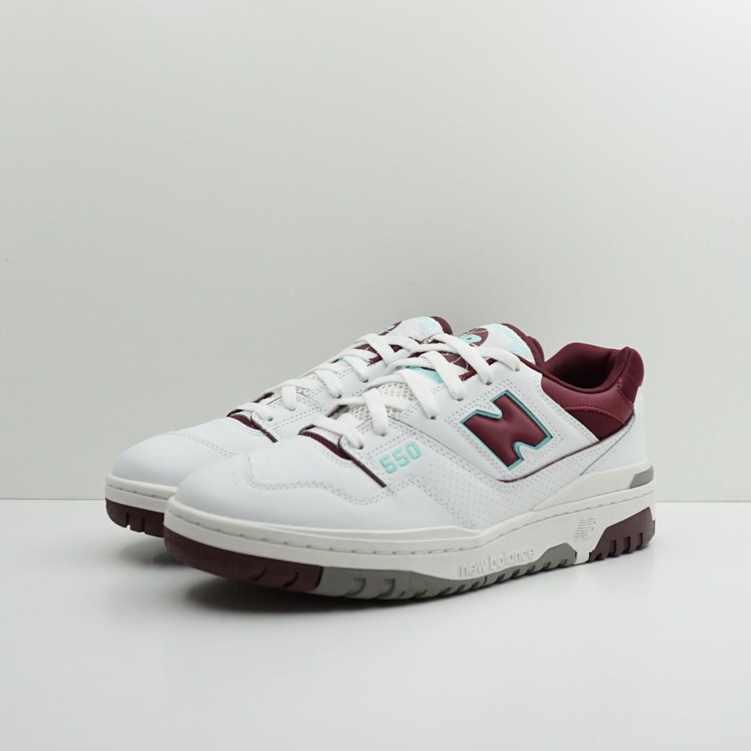 Tenis new balance 550 vinho sales
