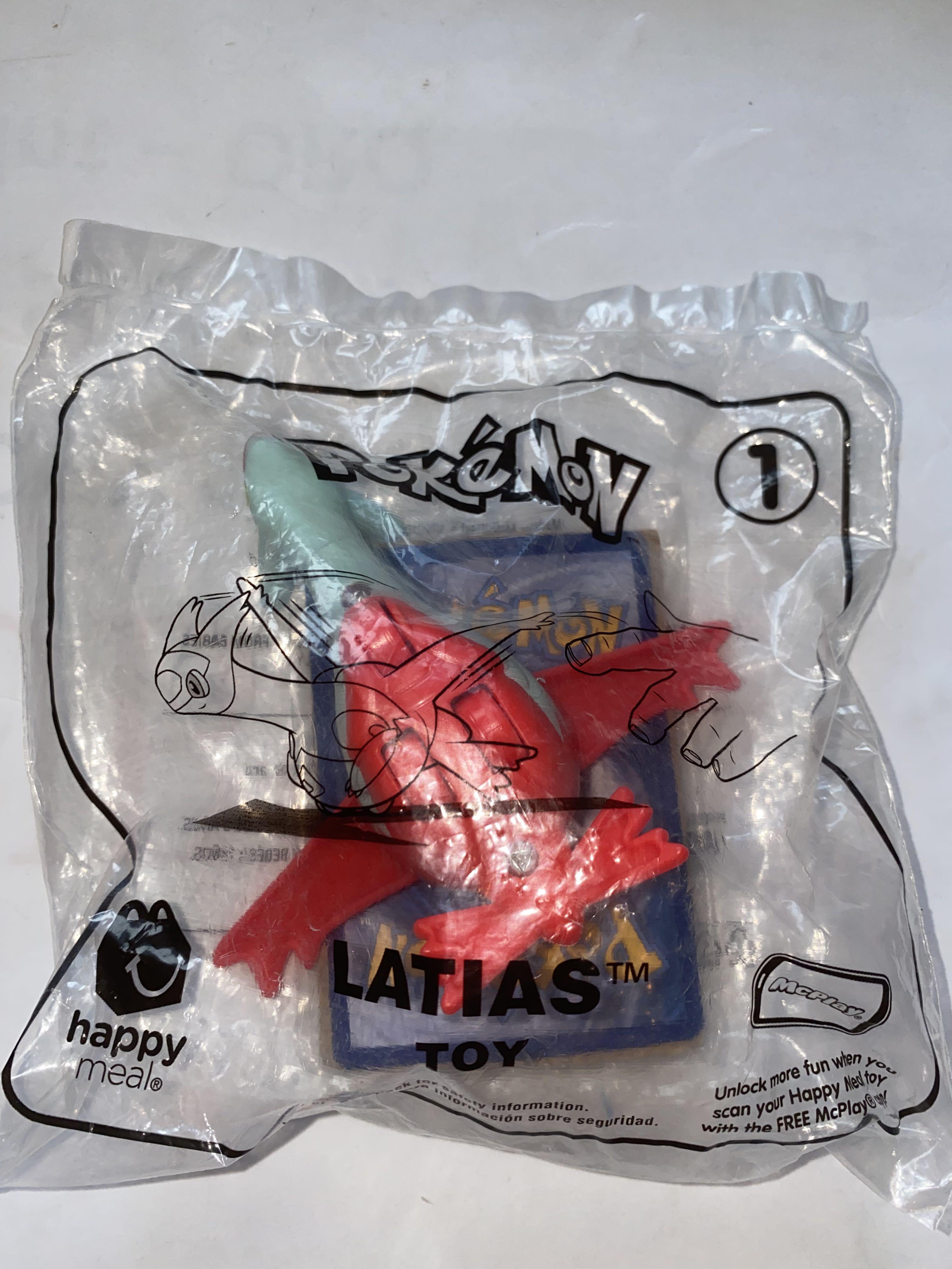 USA McDonald s Pokemon legendary Latias Latios Thundurus Tornadus