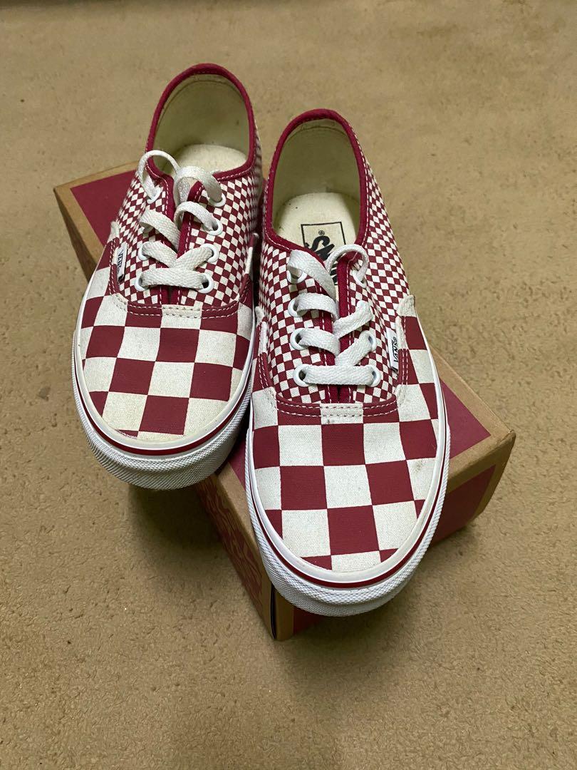 Vans checker mix top