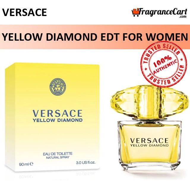 Versace Yellow Diamond EDT for Women 90ml Tester Eau de Toilette