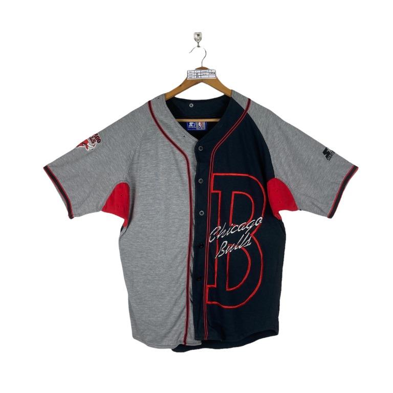 Chicago Bulls Baseball Jersey, Men's Fashion, Tops & Sets, Tshirts & Polo  Shirts on Carousell