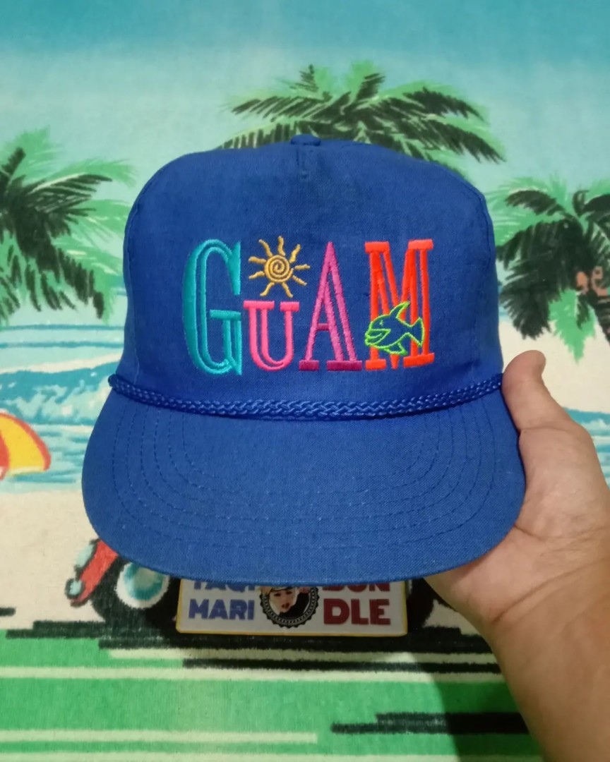 VINTAGE CAP GUAM HAWAII, Men's Fashion, Watches & Accessories, Cap