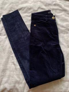 Vintage Esprit corduroy navy trousers