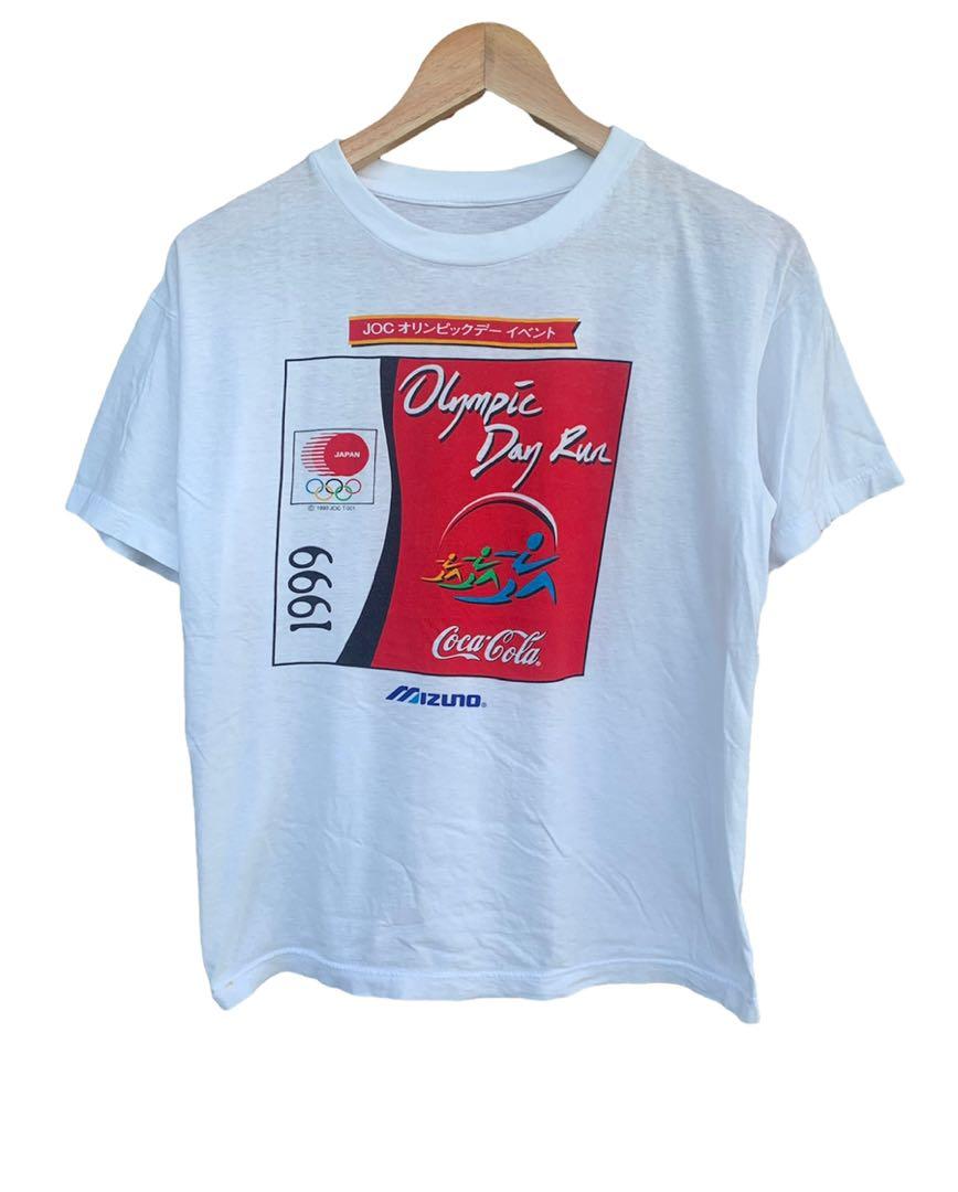 Coca-Cola 1998 OLYMPIC DAY RUN Tシャツ L Coca-Cola 1998 OLYMPIC DAY RUN Tシャツ L 90s Coca-Cola