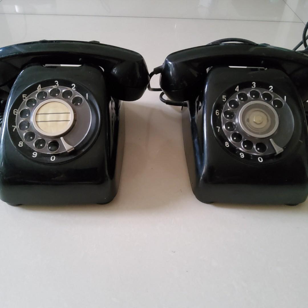Vintage Rotary Phones Made In Japan Hobbies And Toys Memorabilia