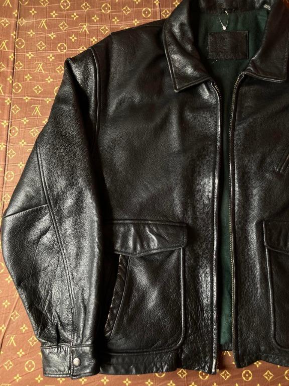 St john sale leather jacket