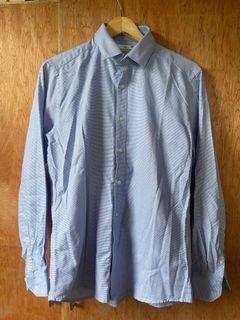 Wallstreet Blue stripes Medium Fitted