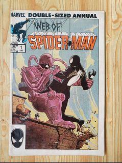Web of Spiderman #1 Double-Sized Annual Comic Book