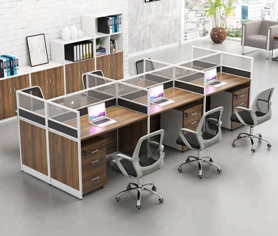 WORKSTATION OFFICE PARTITION CUBICLE TABLE FURNITURE, Furniture & Home
