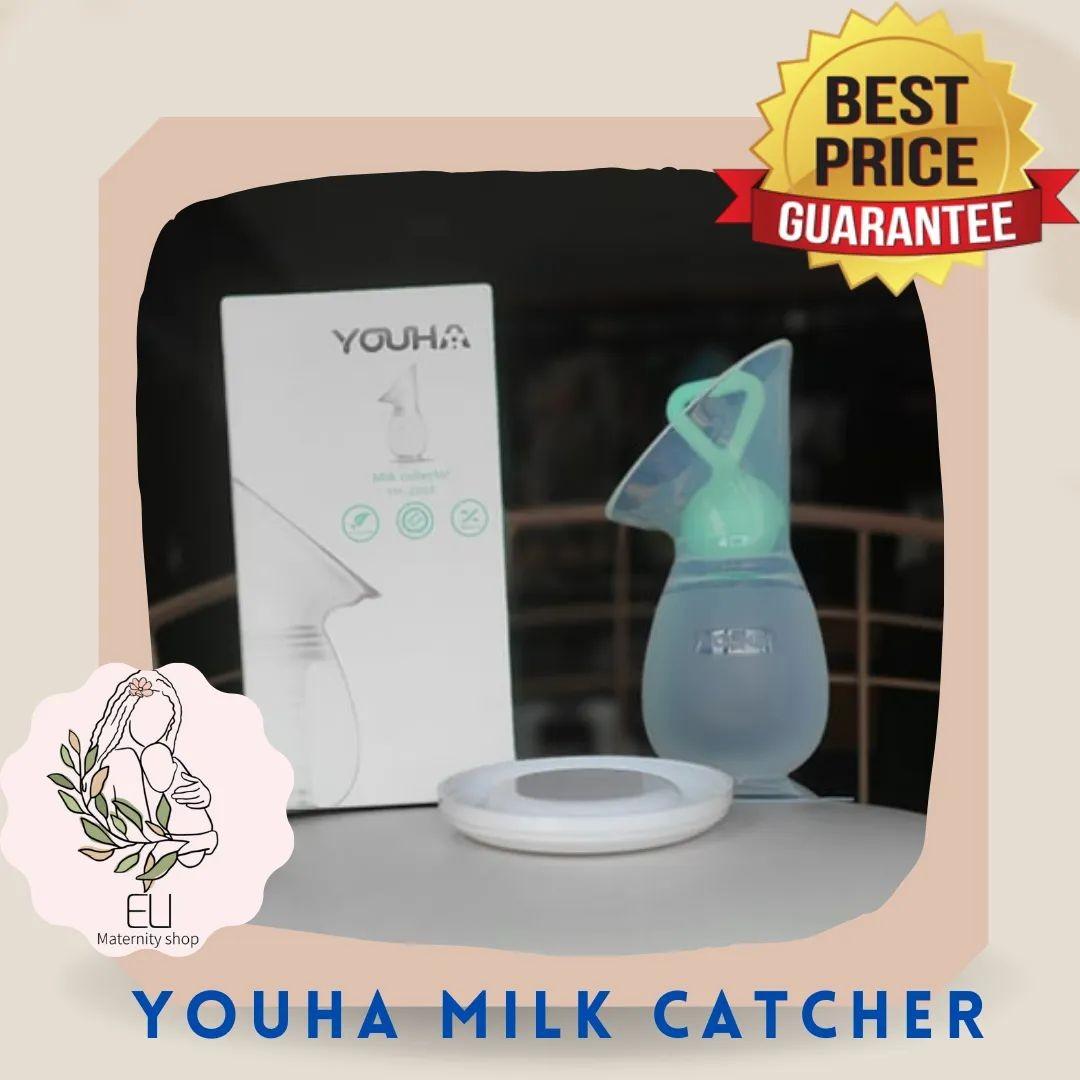 Youha Milk Catcher with Lid and Stopper, Babies & Kids, Nursing