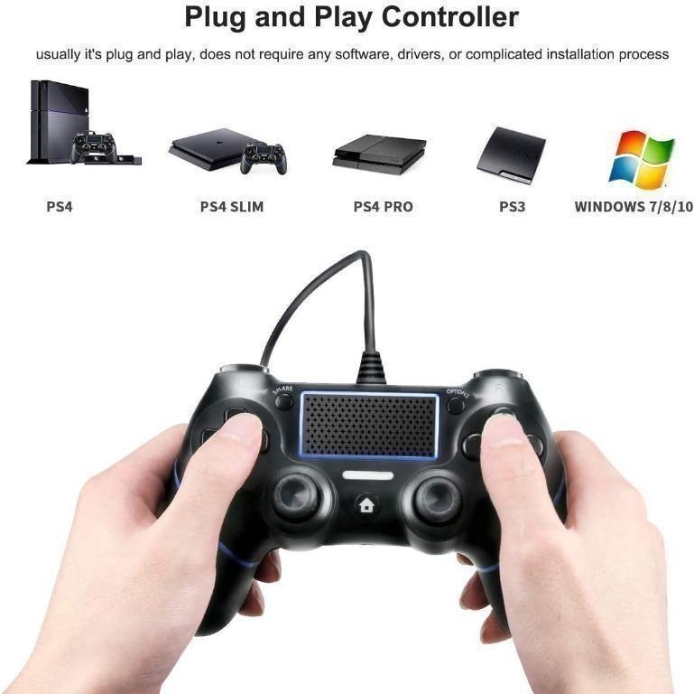 Ps4 controller plug and play discount pc