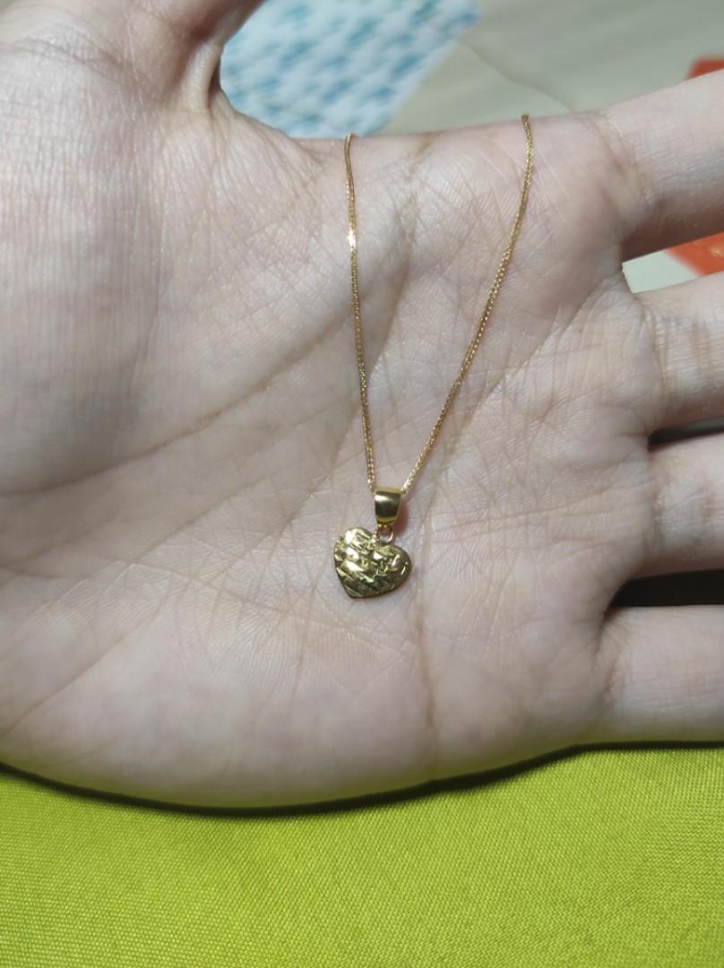 18 Inches 0 8g Real Lightweight Gold Box Chain Women S Fashion Jewelry Organizers Necklaces On Carousell