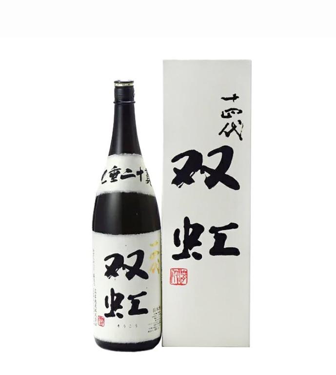 十四代双虹七垂二十貫大吟釀1800ml, 嘢食& 嘢飲, 酒精飲料- Carousell