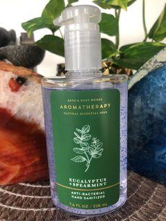🌱 Bath & Body Works Aromatherapy Eucalyptus & Spearmint Anti-Bacterial Hand Sanitizer (Natural Essential Oils)