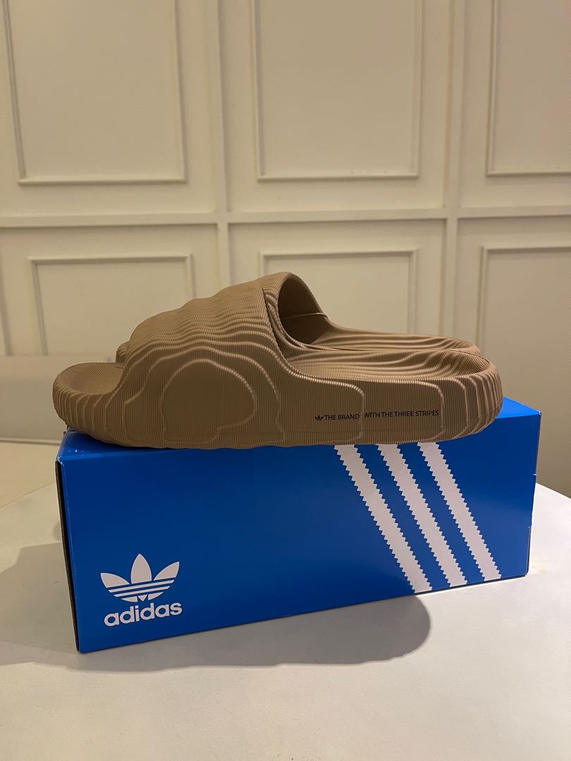 adidas adilette 22 brown Men s Fashion Footwear Flipflops and