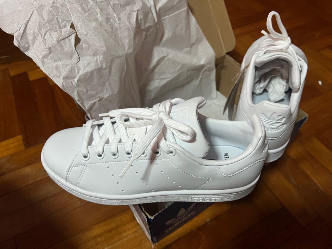 Adidas Originals Sustainable Stan Smith trainers in triple white