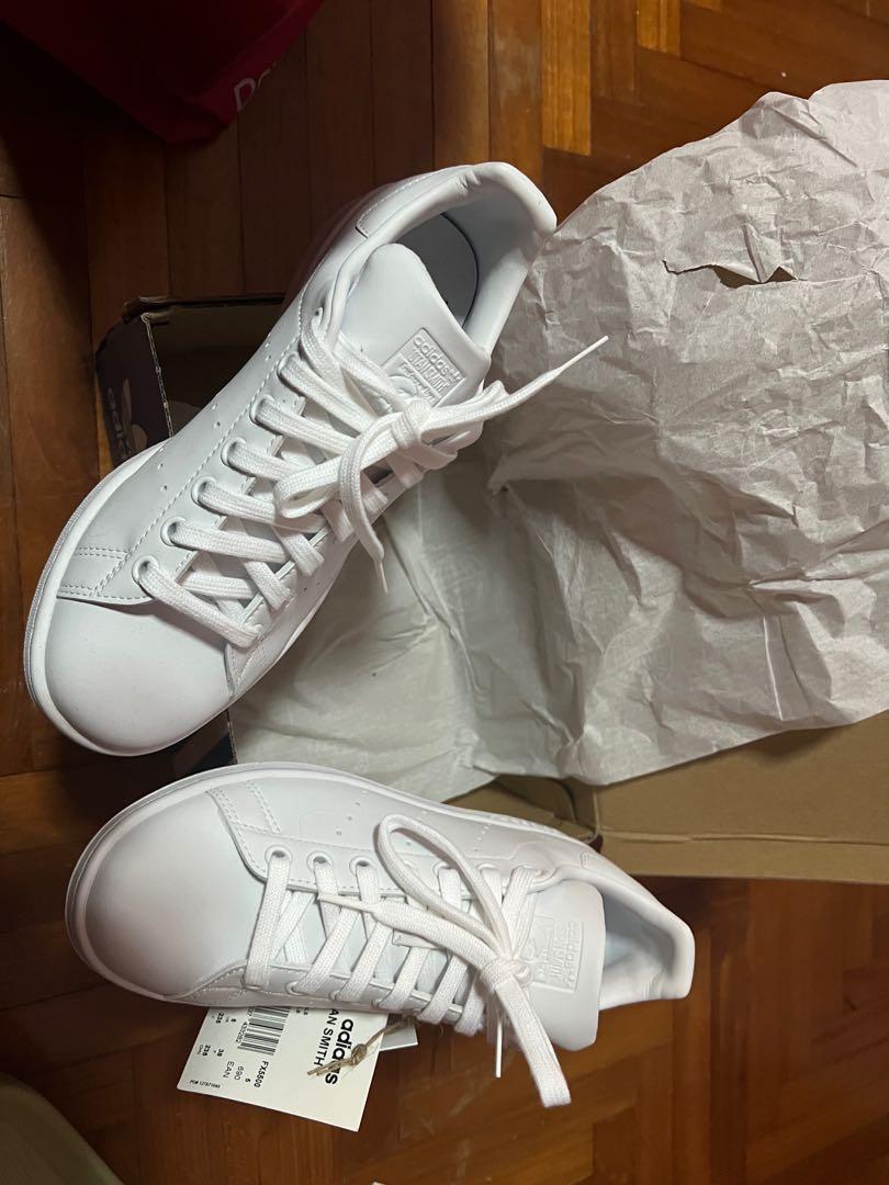 Adidas Originals Sustainable Stan Smith trainers in triple white