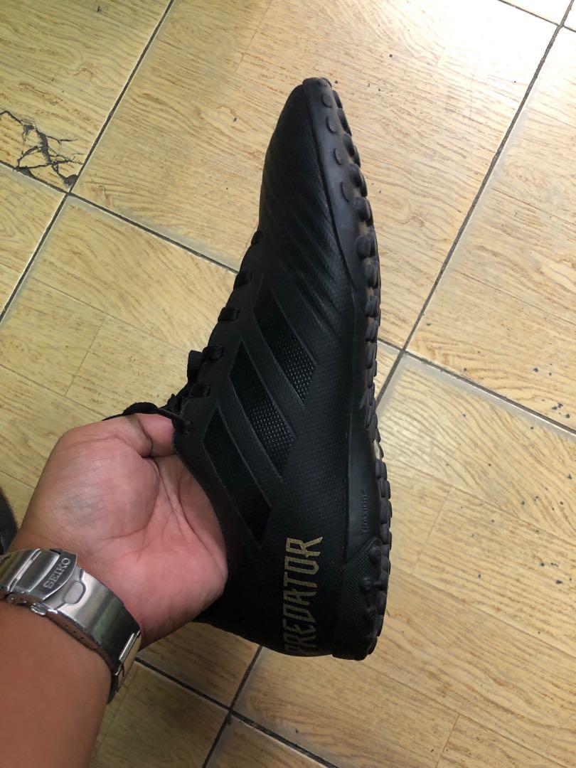 Adidas Predator TAN 19.4 Turf Blk Blk Core Blk 10 US M