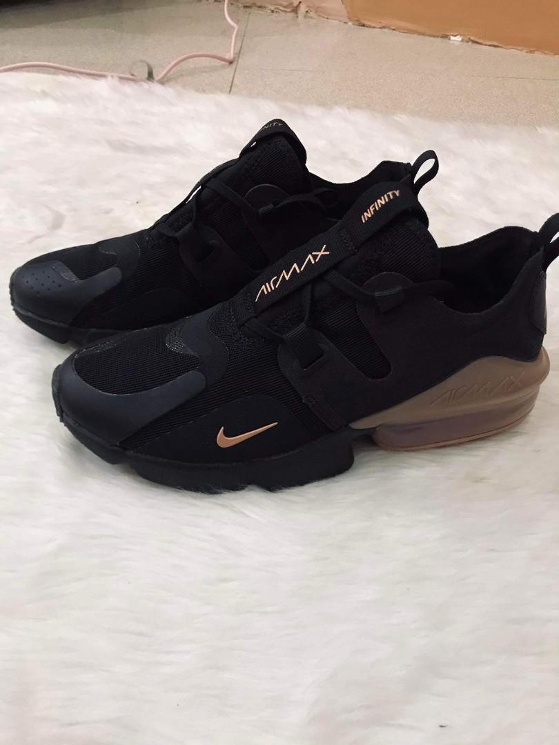 Nike air max best sale infinity rose gold