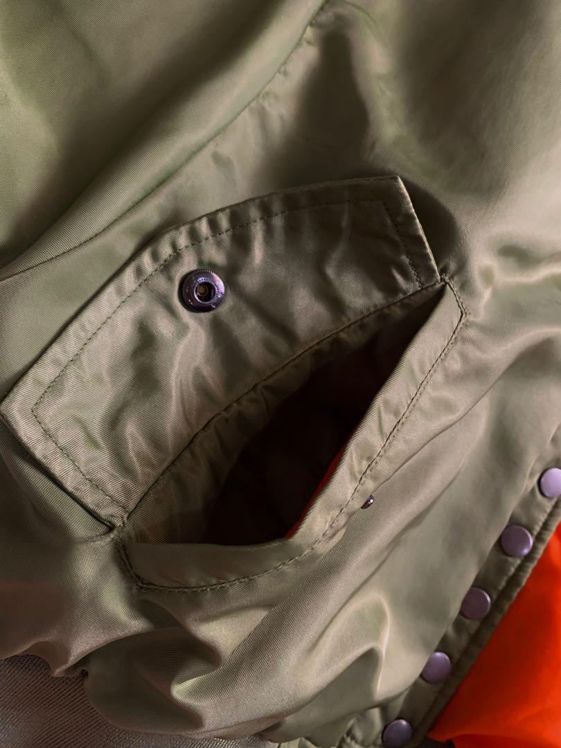 Army Green Puffer Bomber Jacket, Women's Fashion, Coats, Jackets and Outerwear on Carousell