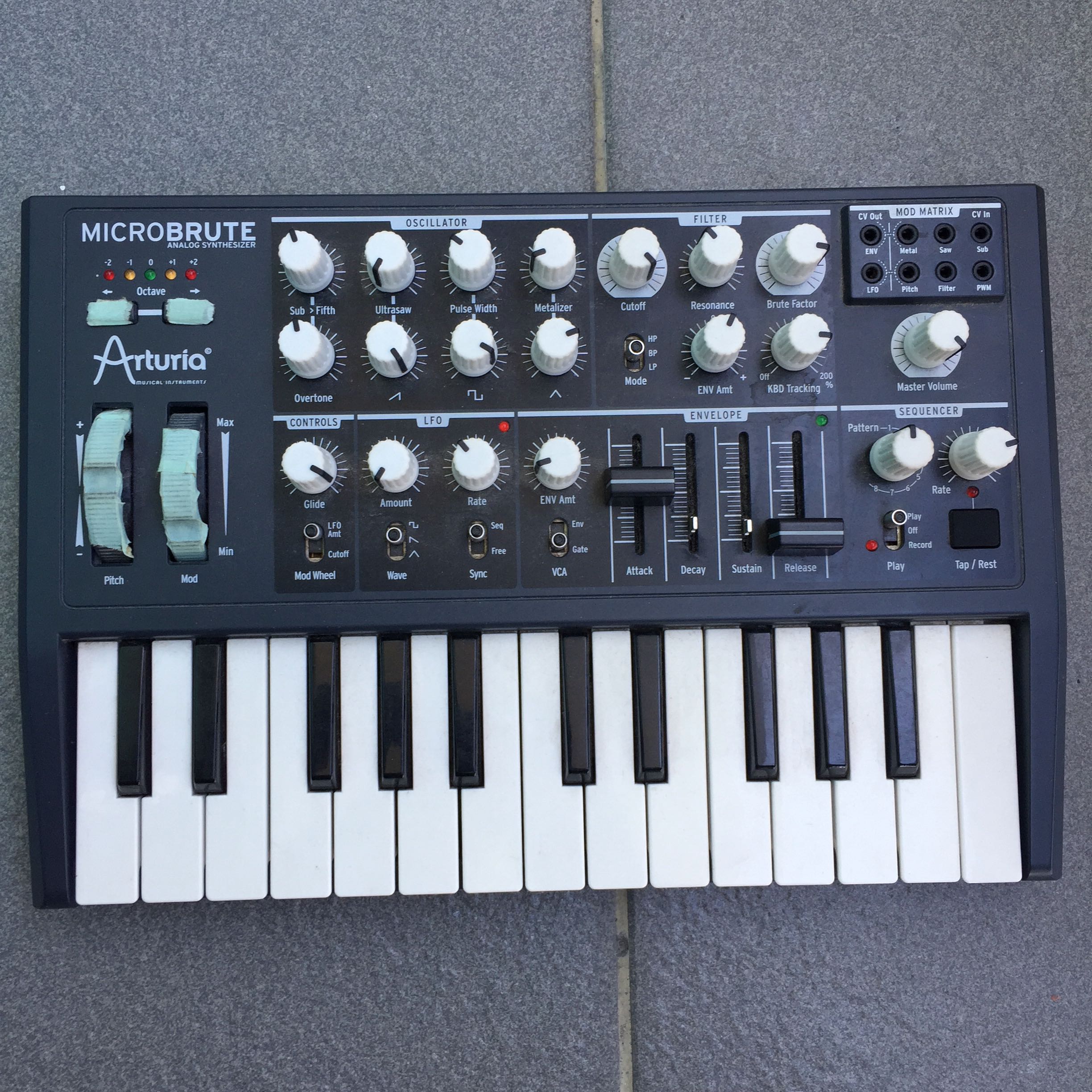 Arturia MicroBrute Analog Synthesizer For Sale