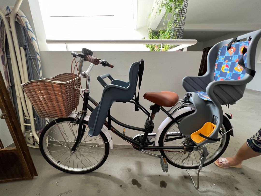 Bicycle with 2 child store seats