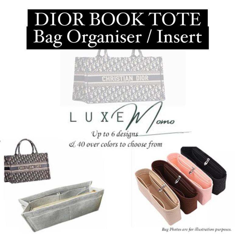 Book Tote DIOR Bag insert Organiser