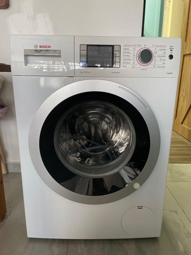 Bosch Logixx 8kg Washing Machine, TV & Home Appliances, Washing