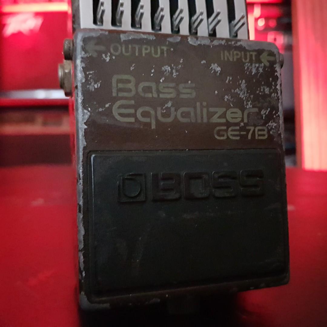 Boss Bass Equalizer GE7B (MIJ), Hobbies & Toys, Music & Media, Musical
