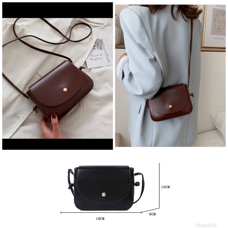 Brand new brown cross body bag, Women's Fashion, Bags & Wallets, Cross