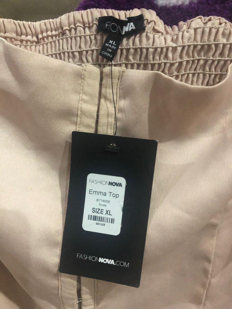 Brand New Fashion Nova Crop Top