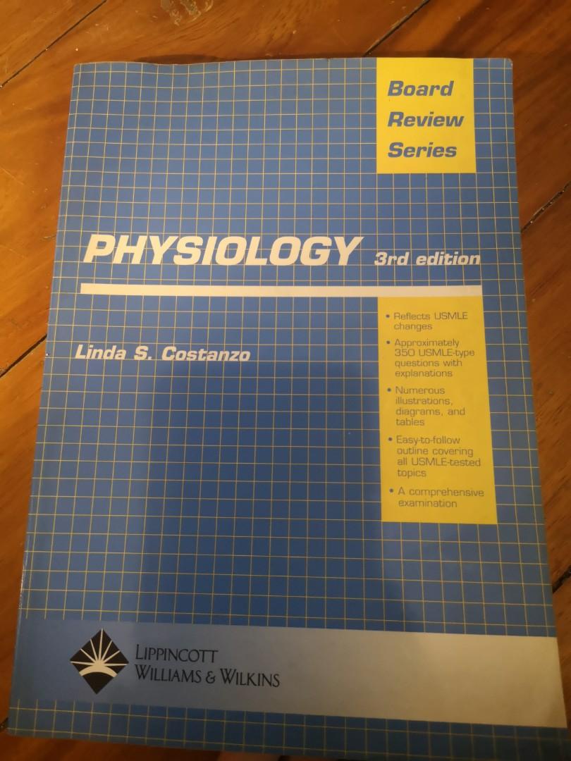 BRS Physiology 3rd Ed (Category: Textbooks) located in Quezon City. Submitted by hoopacre (Listing ID 1171122271, Image 1). Description: Heavily marked and with loose pages.