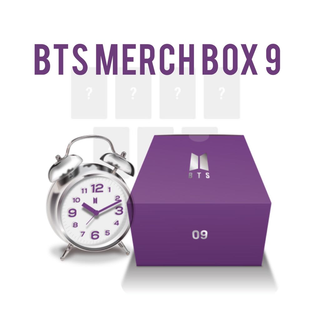 BTS MERCH BOX # 9