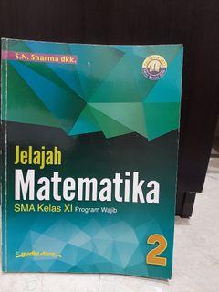 Buku Matematika Wajib kelas 2 SMA kurikulum 2013 terbitan Yudhistira