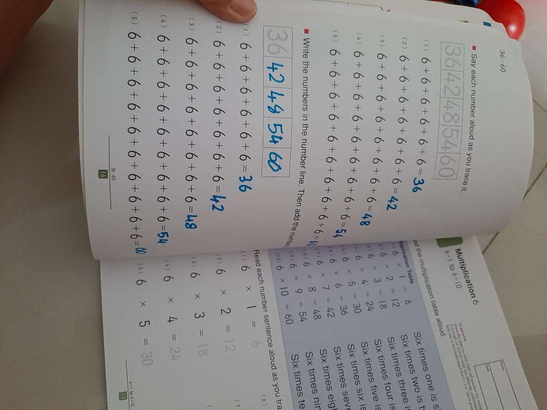 Buku multiplication kumon, Buku &amp; Alat Tulis, Buku Anak-Anak di Carousell