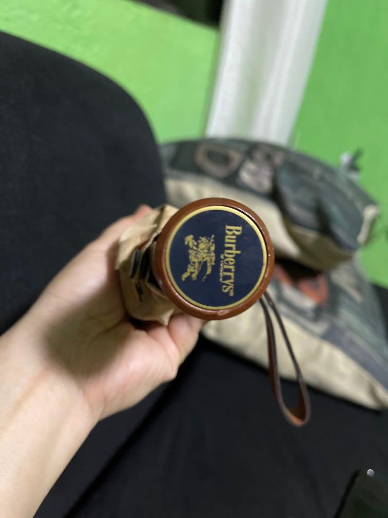 Burberry umbrella (Category: Umbrellas) located in Quezon City. Submitted by itsallaboutstuffphbya (Listing ID 1171184541, Image 1). Description: Buyer will shoulder shipping fee..