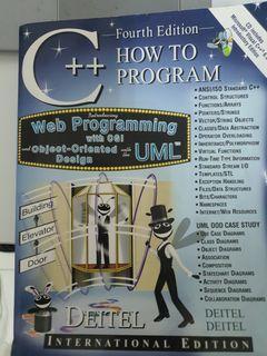 C++ HOW TO PROGRAM Fourth Edition