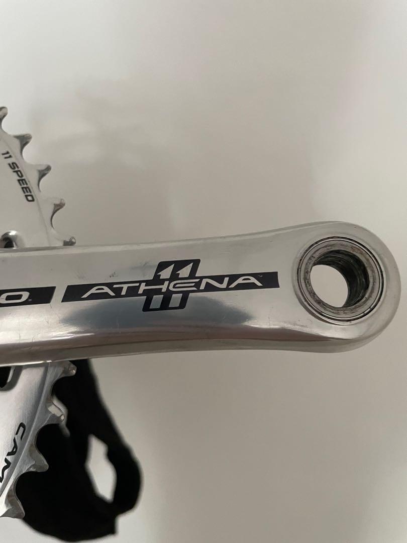 Campagnolo athena crankset silver new arrivals