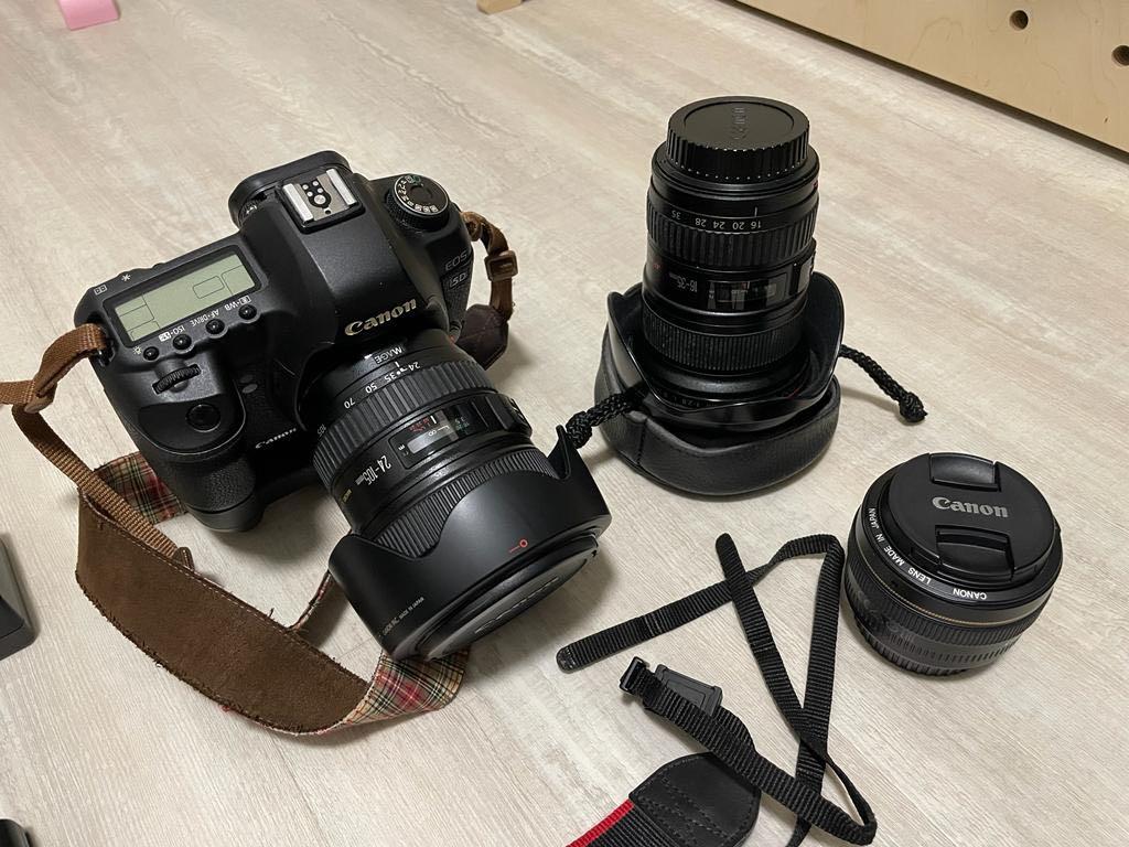 セット:Canon 5D mk III+17-40+24-105+100-400 有難