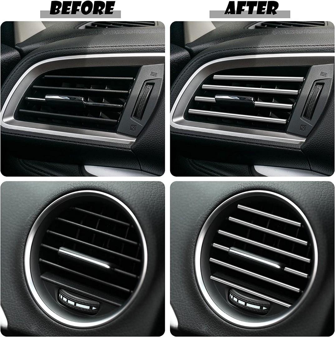 Car Aircon Vent Decor Strips, Car Accessories, Accessories on Carousell