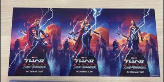 [Cathay Opening Day special] Marvel Thor : Love and Thunder Movie Collectible Postcard [Price inclusive of delivery]
