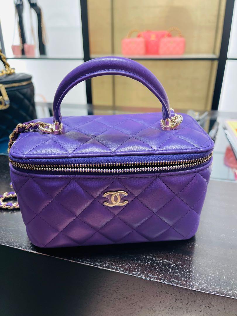Purple online vanity case