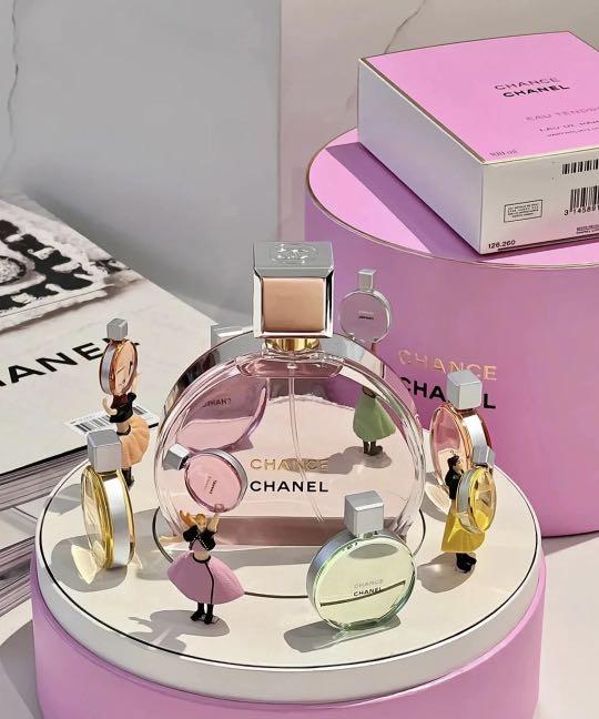 Chanel Chance Perfume with Special Edition Music Box, New GA001