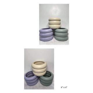 Clay Pot in Lavender
