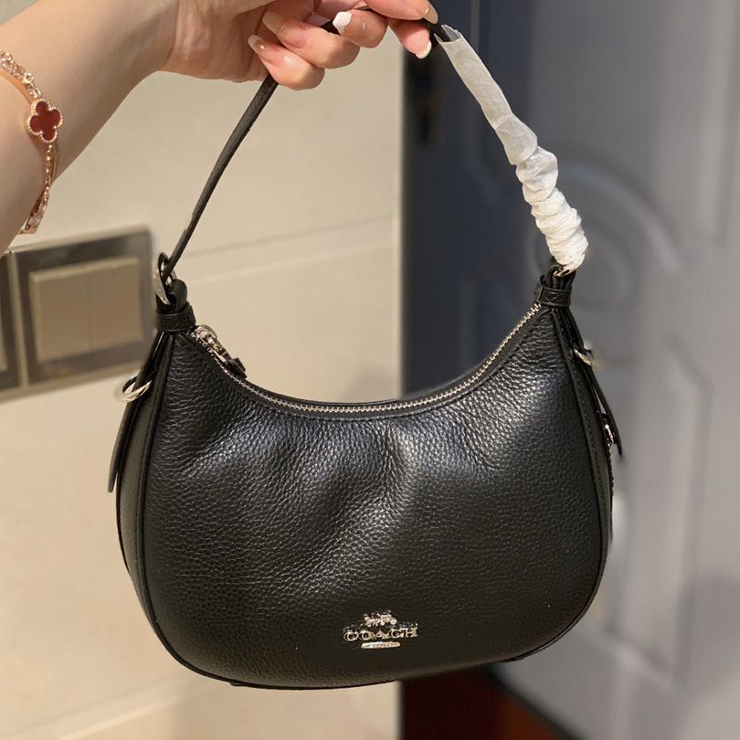 Coach black hobo sales