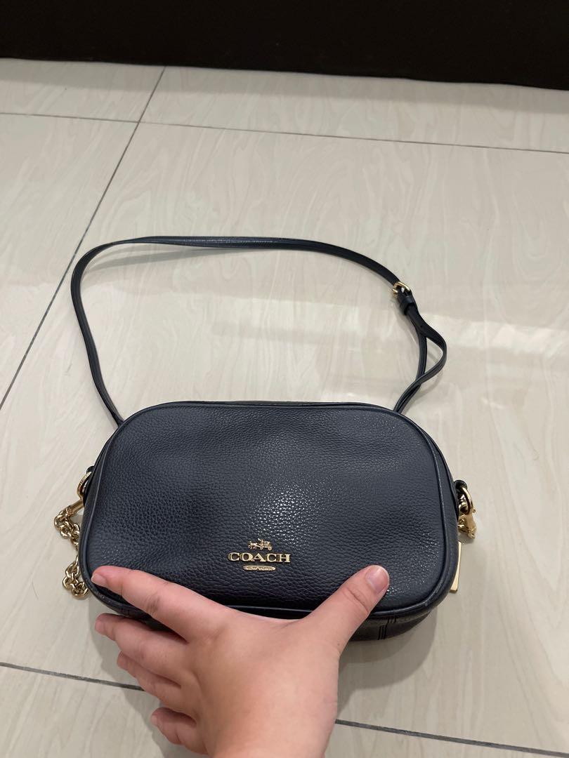Coach small sling bag black hotsell