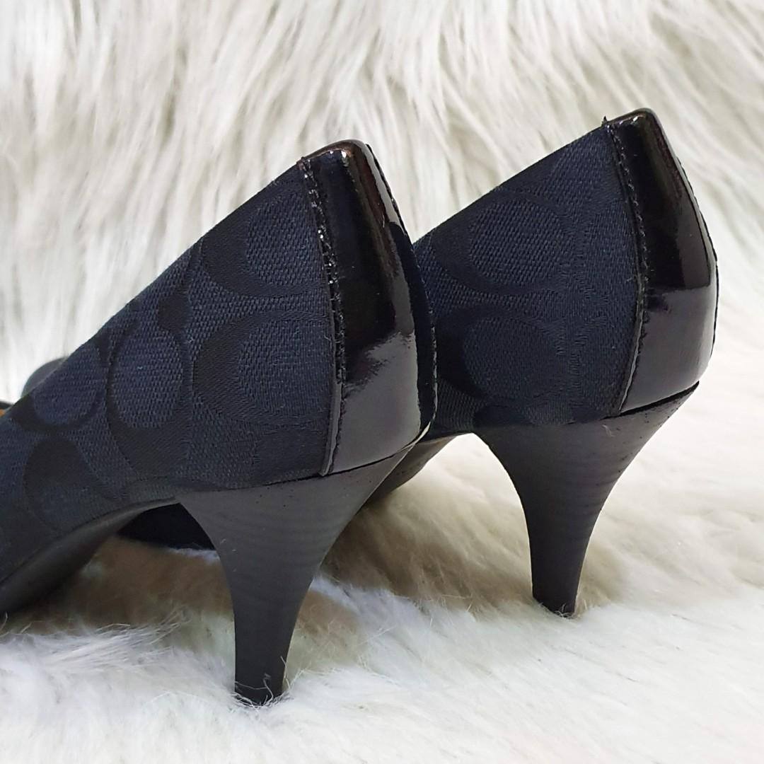 Coach kitten heel pumps store