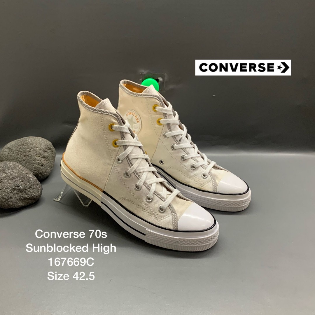 Converse 167669C Chuck 70s High Sunblocked Size 42.5 Fesyen