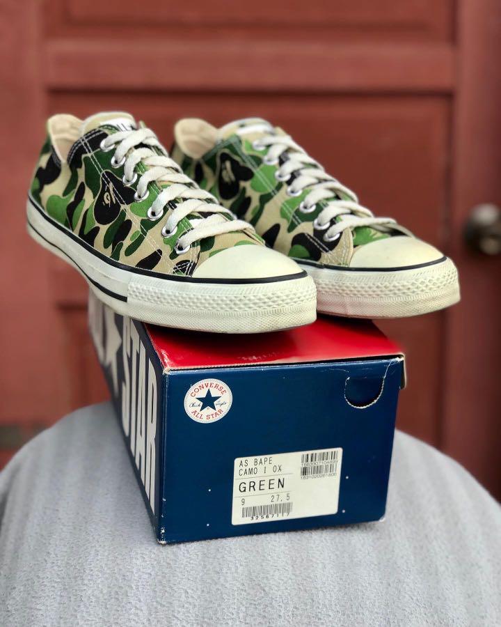 Bape x converse shoes on sale