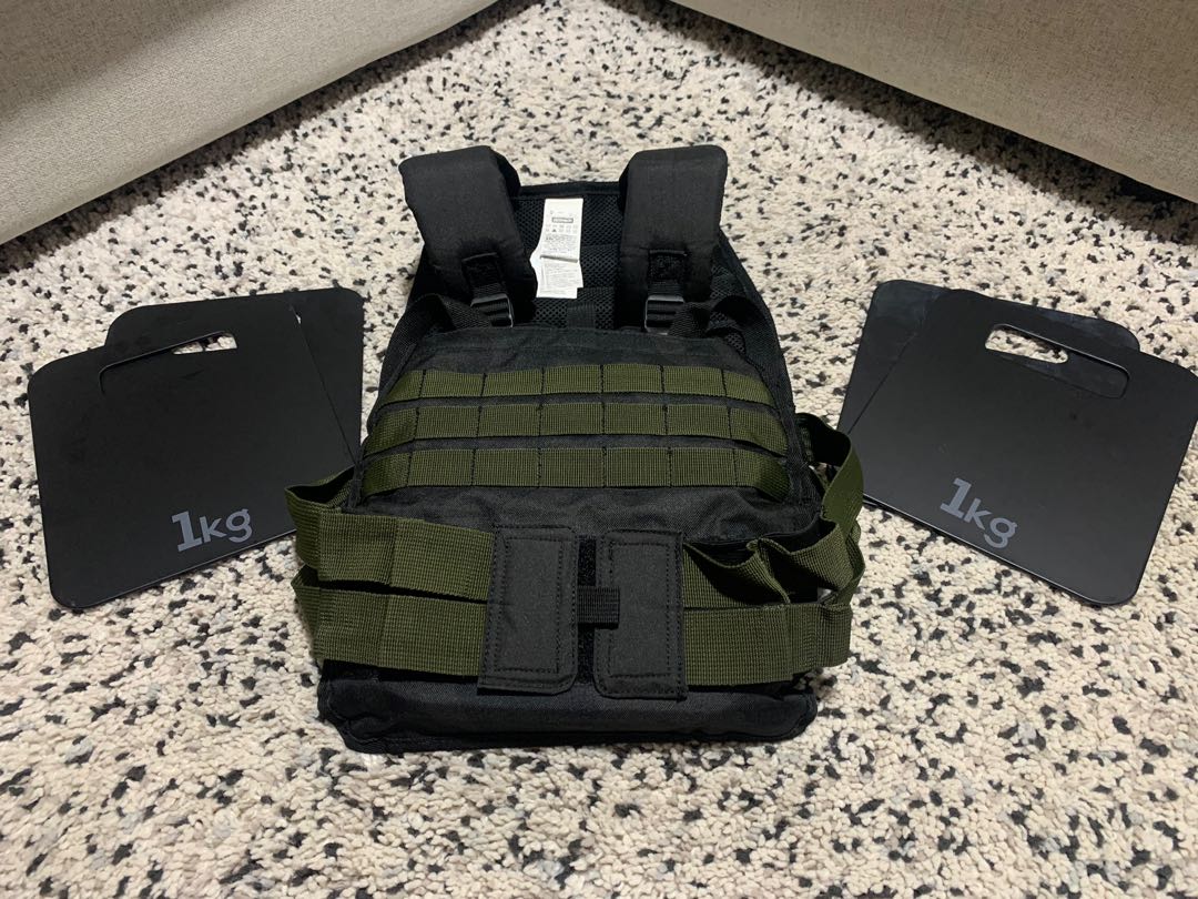 Weighted vest 10kg best sale decathlon
